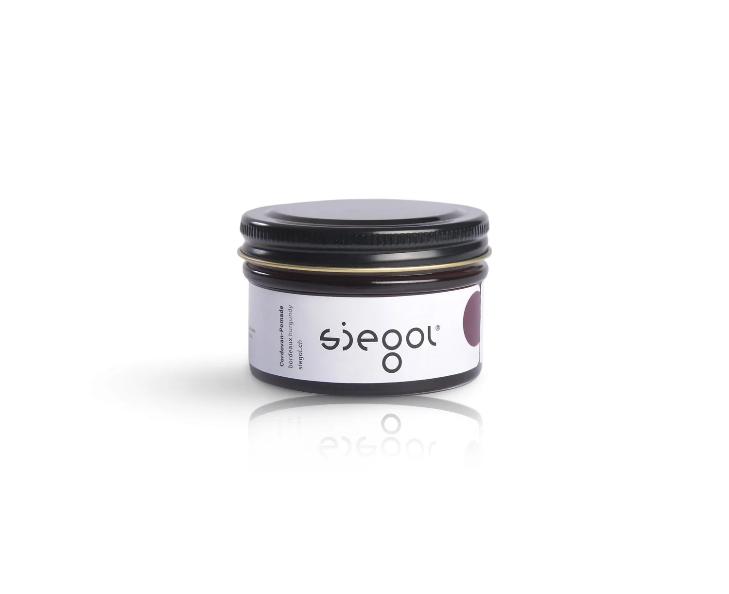 SIEGOL Cordovan-Pomade Schuhcreme schwarz 50 ml
