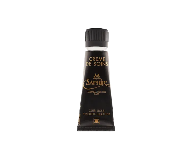 Saphir Creme de Soins Ledercreme Schwarz Bienenwachs