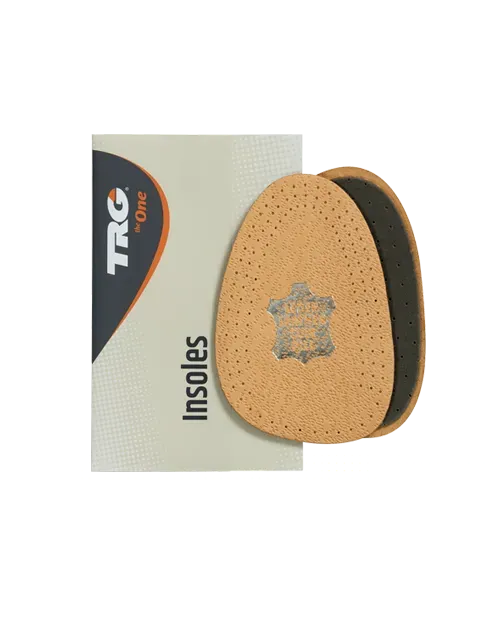 TRG Insoles Half Leather Pecari Halbeinlegesohle 1 Paar Echtleder