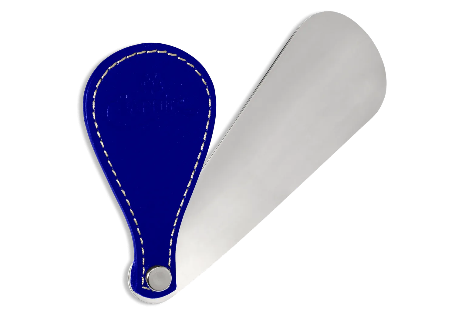Saphir Reiseschuhanzieher Schuhlöffel 19,5 cm Schwarz Leder