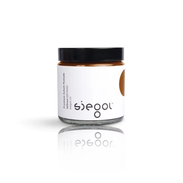 SIEGOL Premium Schuh-Pomade Schuhcreme Schwarz 100 ml