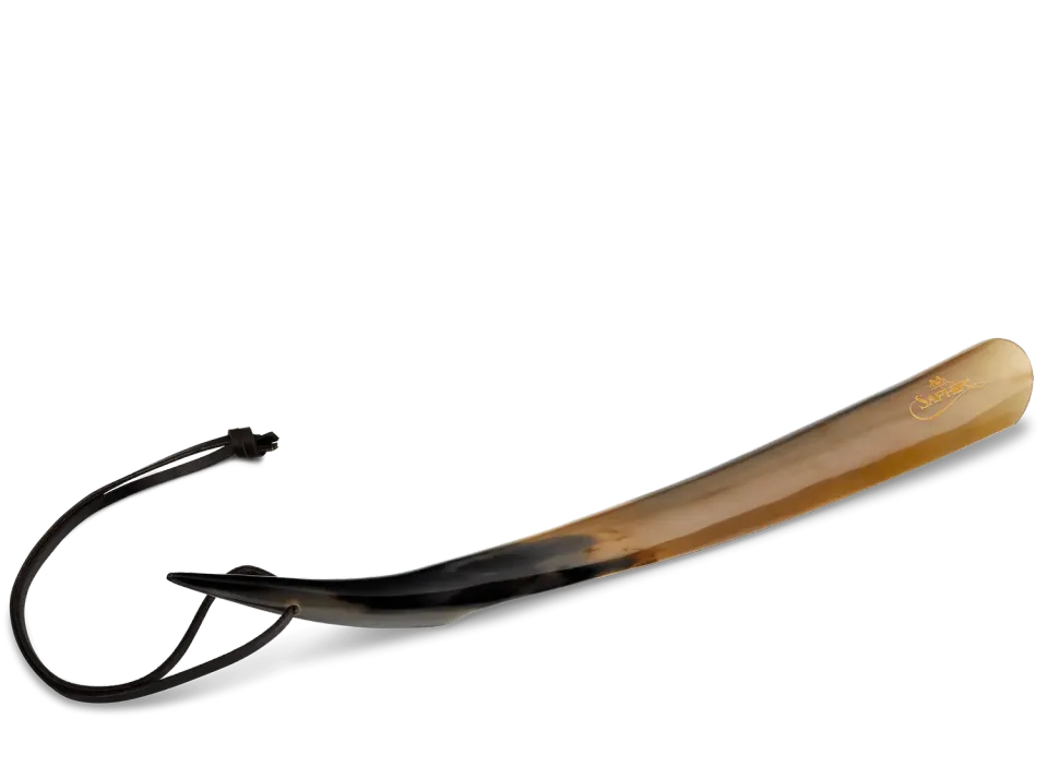 Saphir Schuhanzieher Echthorn 45 cm lang