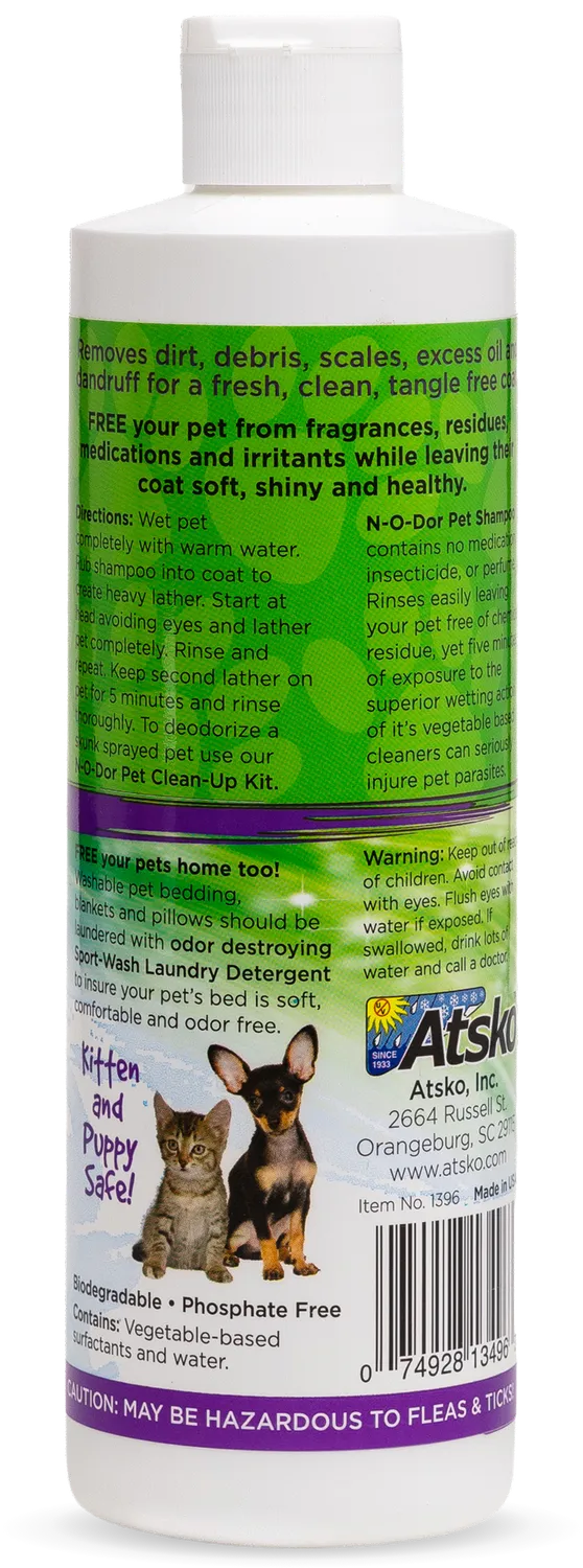 Atsko N-O-DOR Pet Shampoo Hundeshampoo duftfrei 16 oz