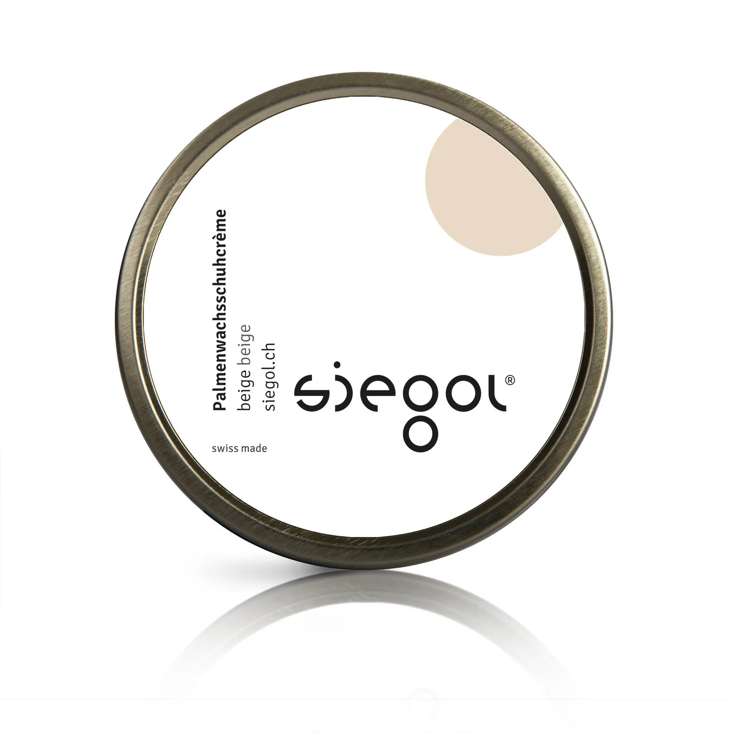 SIEGOL Palmenwachs Schuhcreme schwarz 100 ml Dose