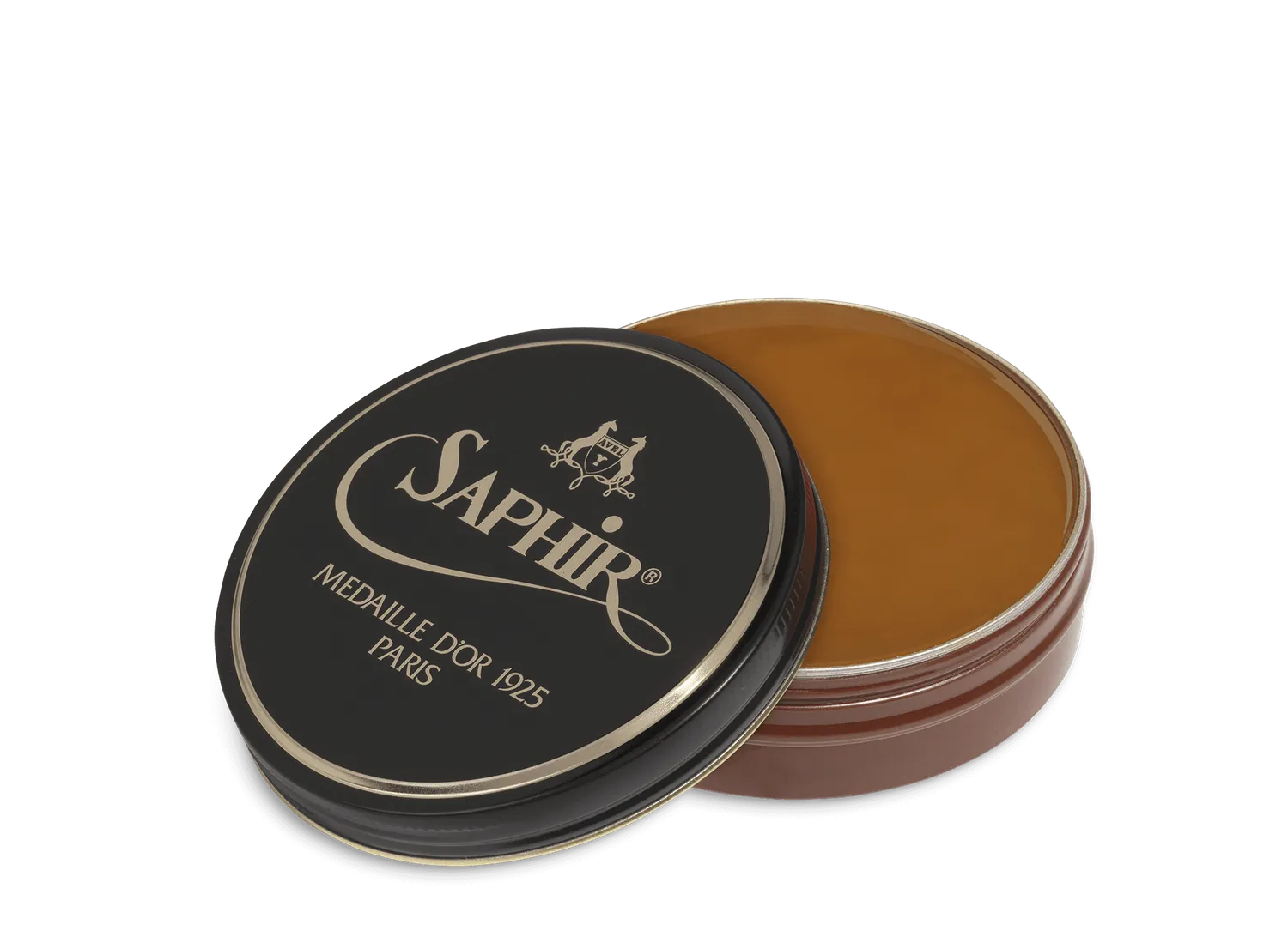 Saphir Pate de Luxe Schuhwachs Schwarz 50 ml