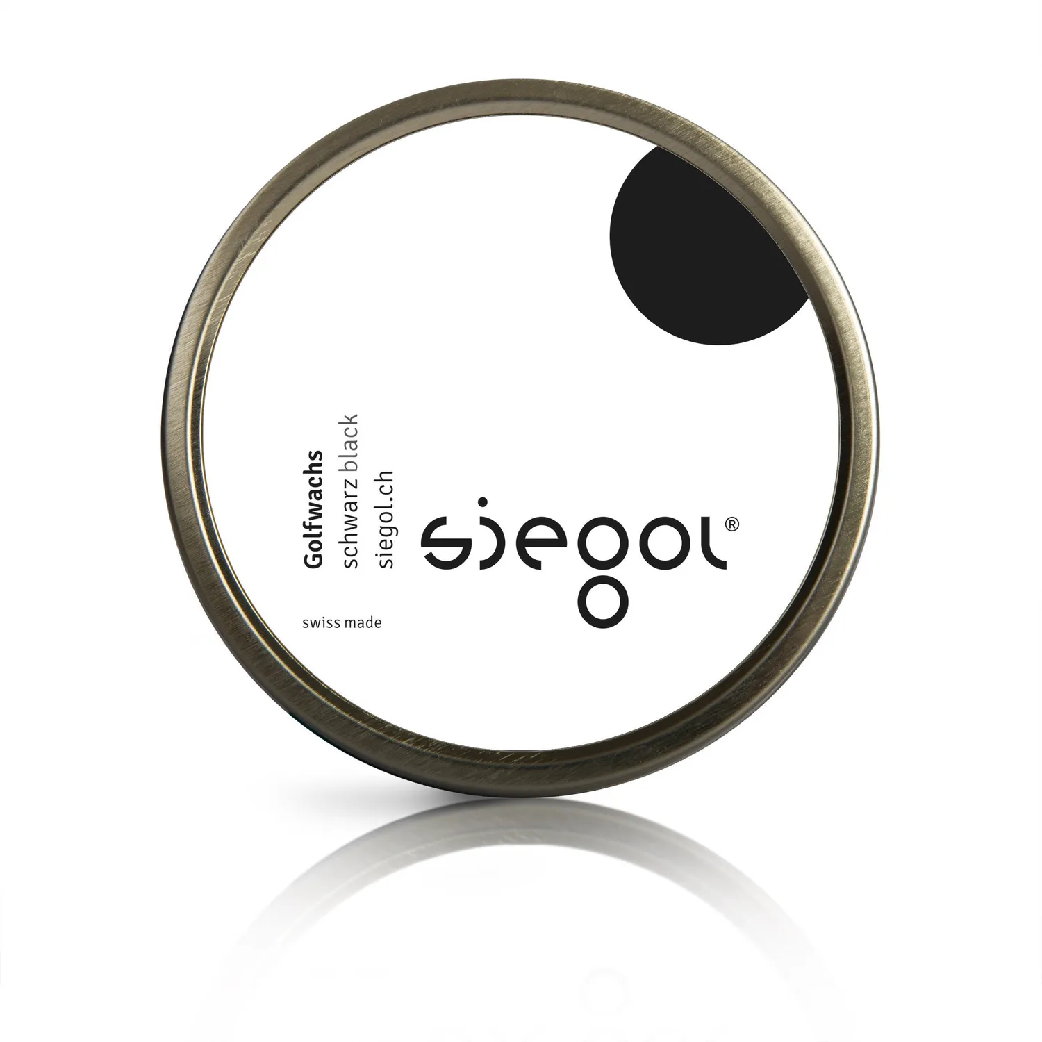SIEGOL Golfwachs Schuhwachs Schwarz 100 ml Schutz