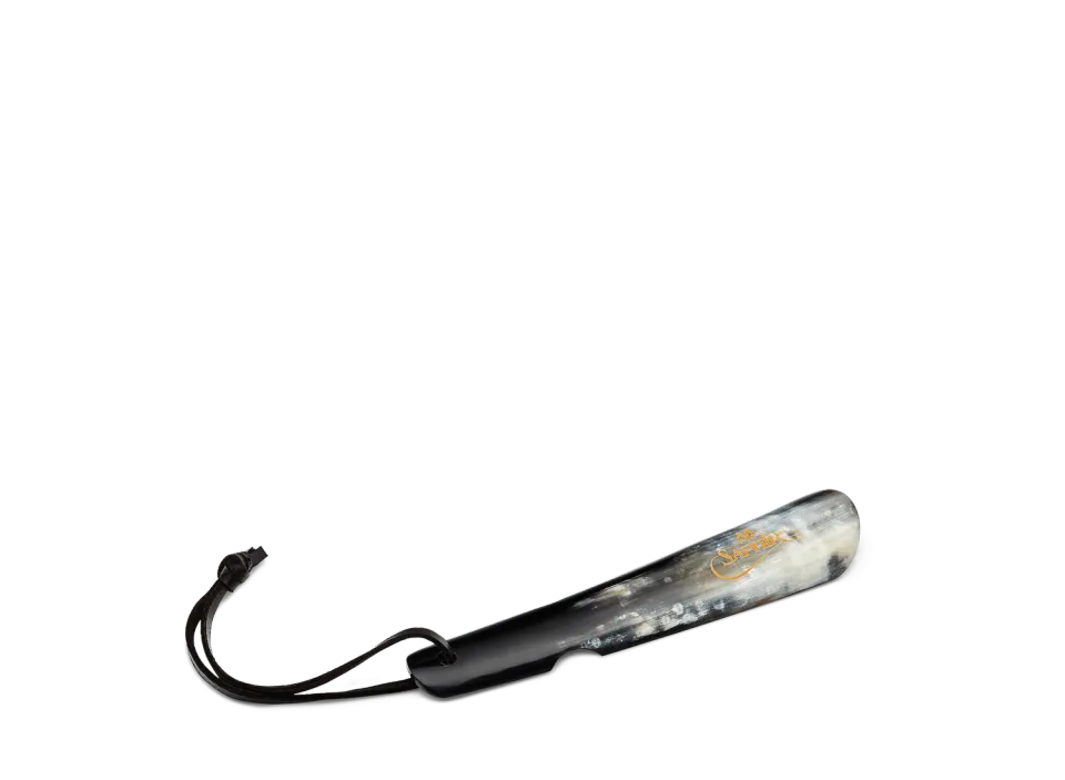 Saphir Schuhanzieher Horn 17 cm Echt-Horn