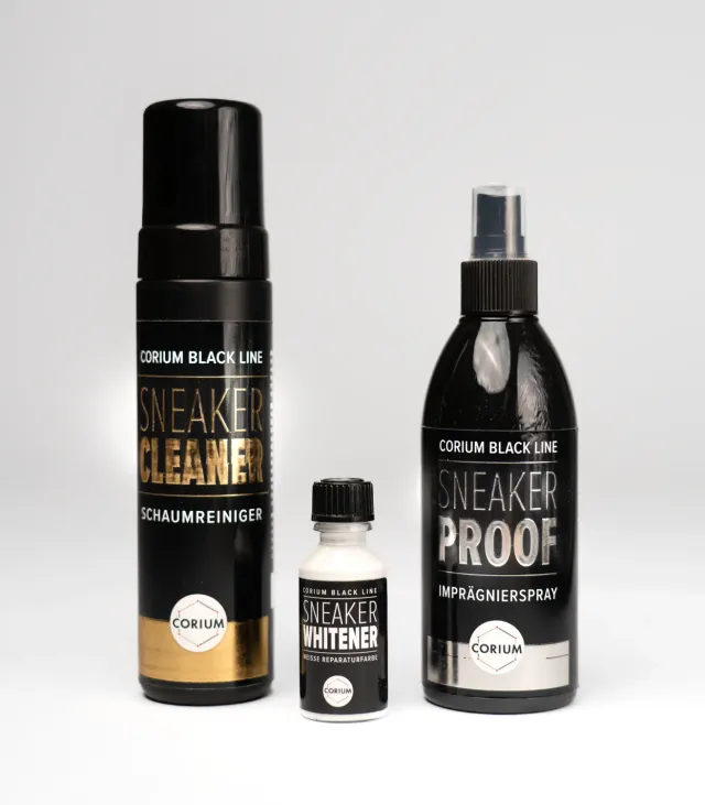 cura corii Sneaker Cleaner Set 200+200 ml Whitener 30 ml