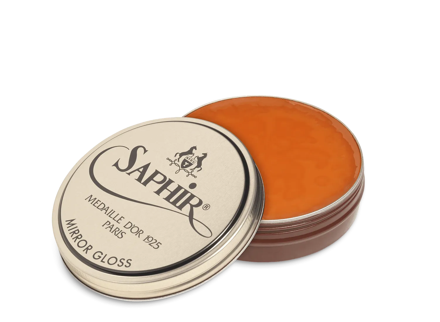 Saphir Mirror Gloss Wachspolitur 01 Black Hochglanz