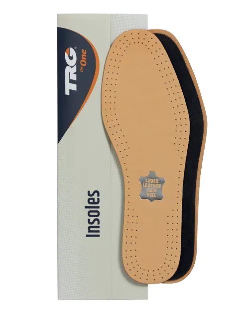 TRG Active Leather Einlegesohle Leder Aktivkohle geruchshemmend