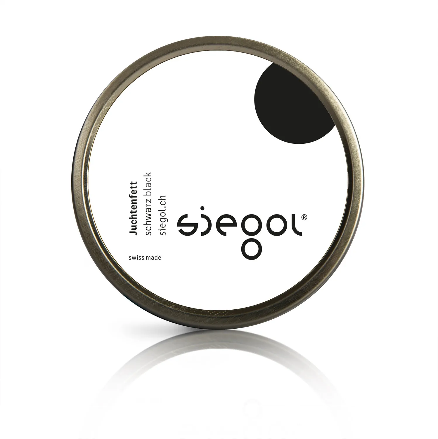 SIEGOL Juchtenfett Lederfett schwarz 150 ml Glattleder
