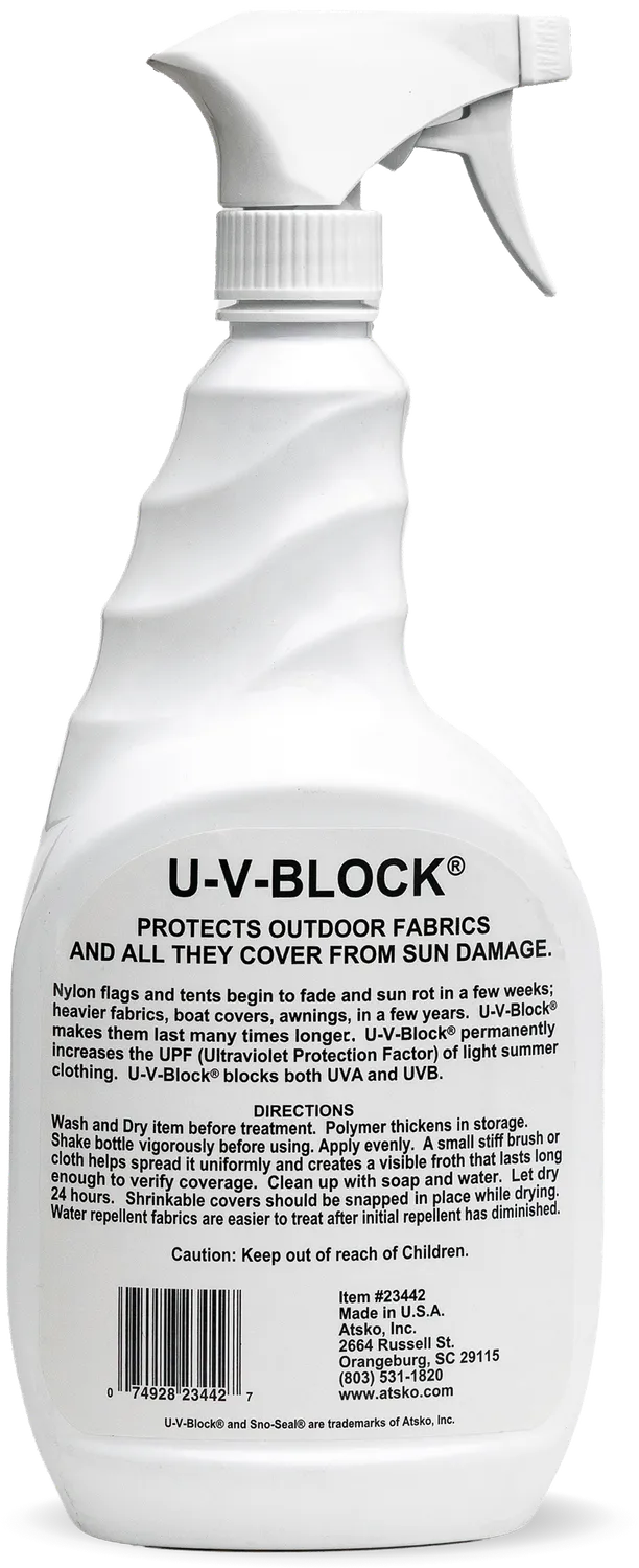 Atsko U-V-Block Sonnenschutz Outdoorstoffe 32oz