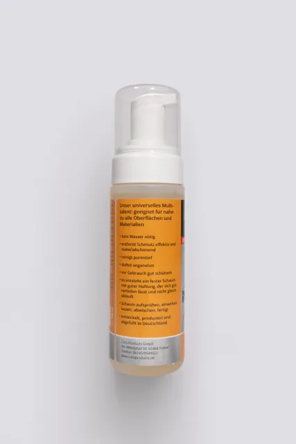 cura corii Schaumreiniger Lederreiniger 150ml Textil