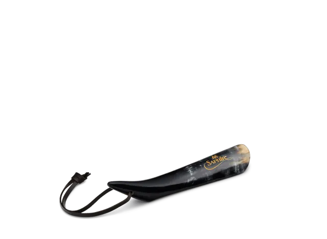 Saphir Schuhanzieher 21,5 cm Schuhlöffel Echthorn