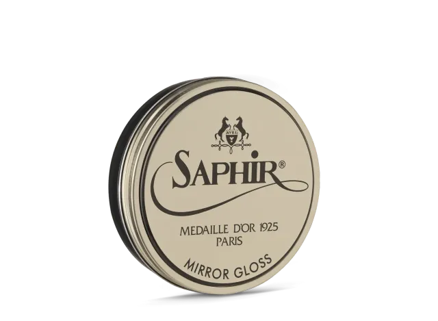 Saphir Mirror Gloss Wachspolitur 01 Black Hochglanz