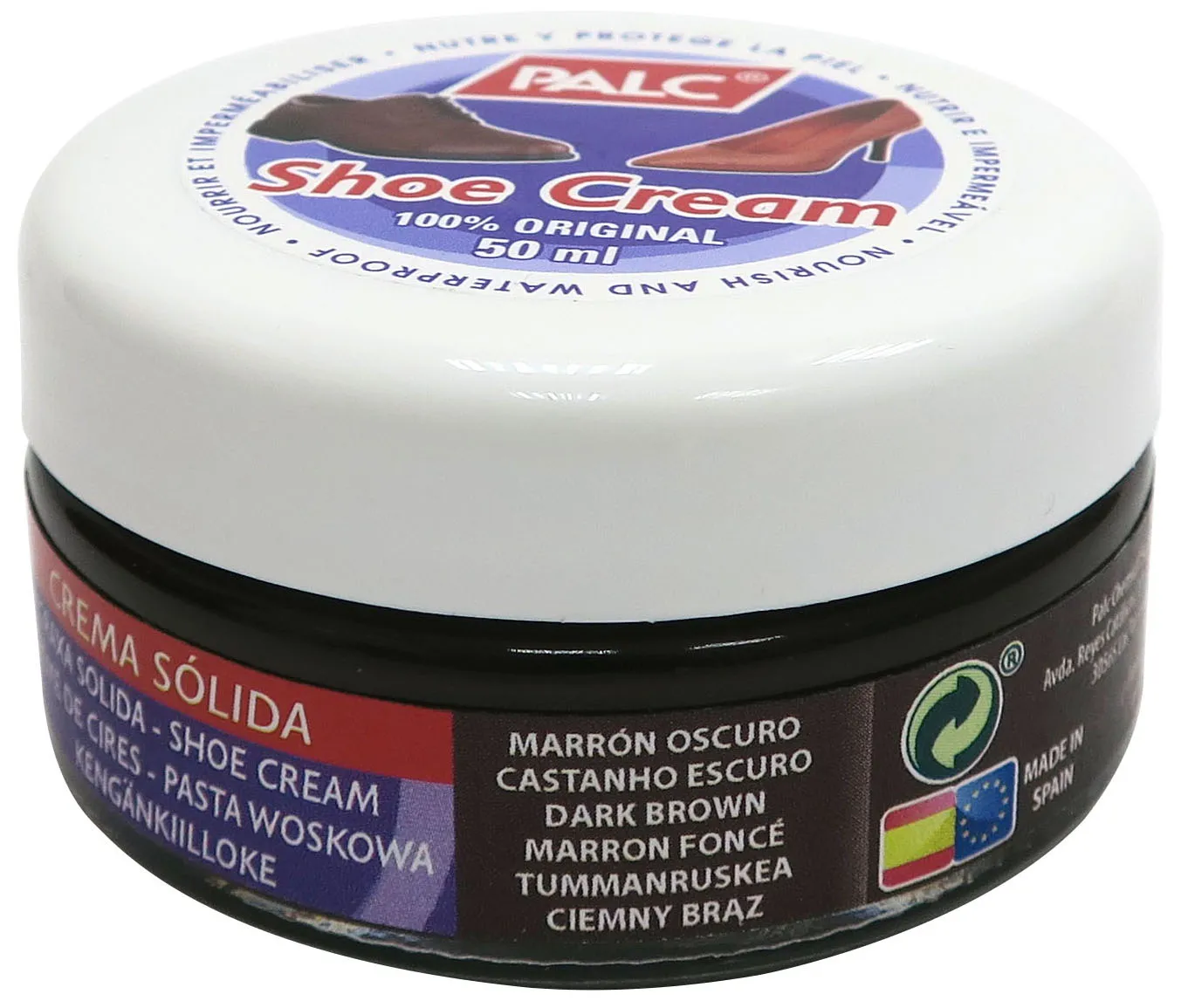 Palc Crema Solida Schuhcreme 50 ml Pflegeglanz