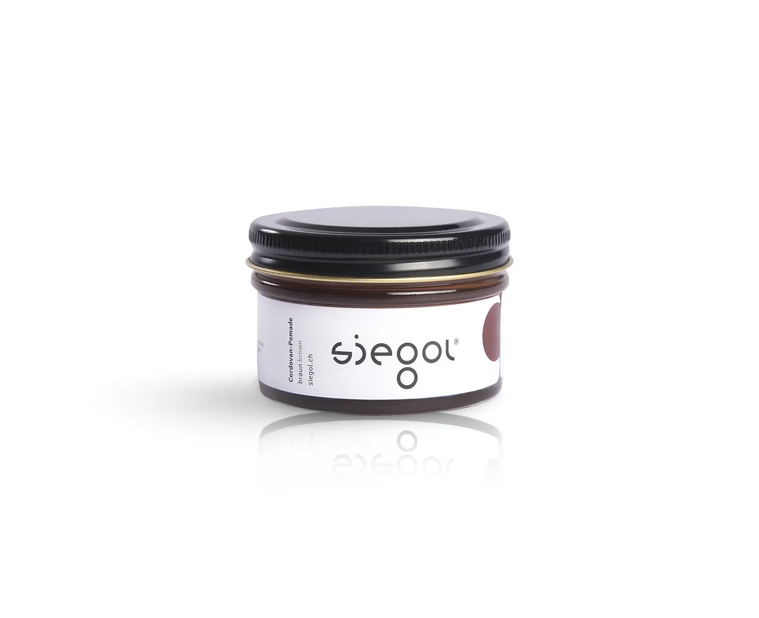 SIEGOL Cordovan-Pomade Schuhcreme schwarz 50 ml