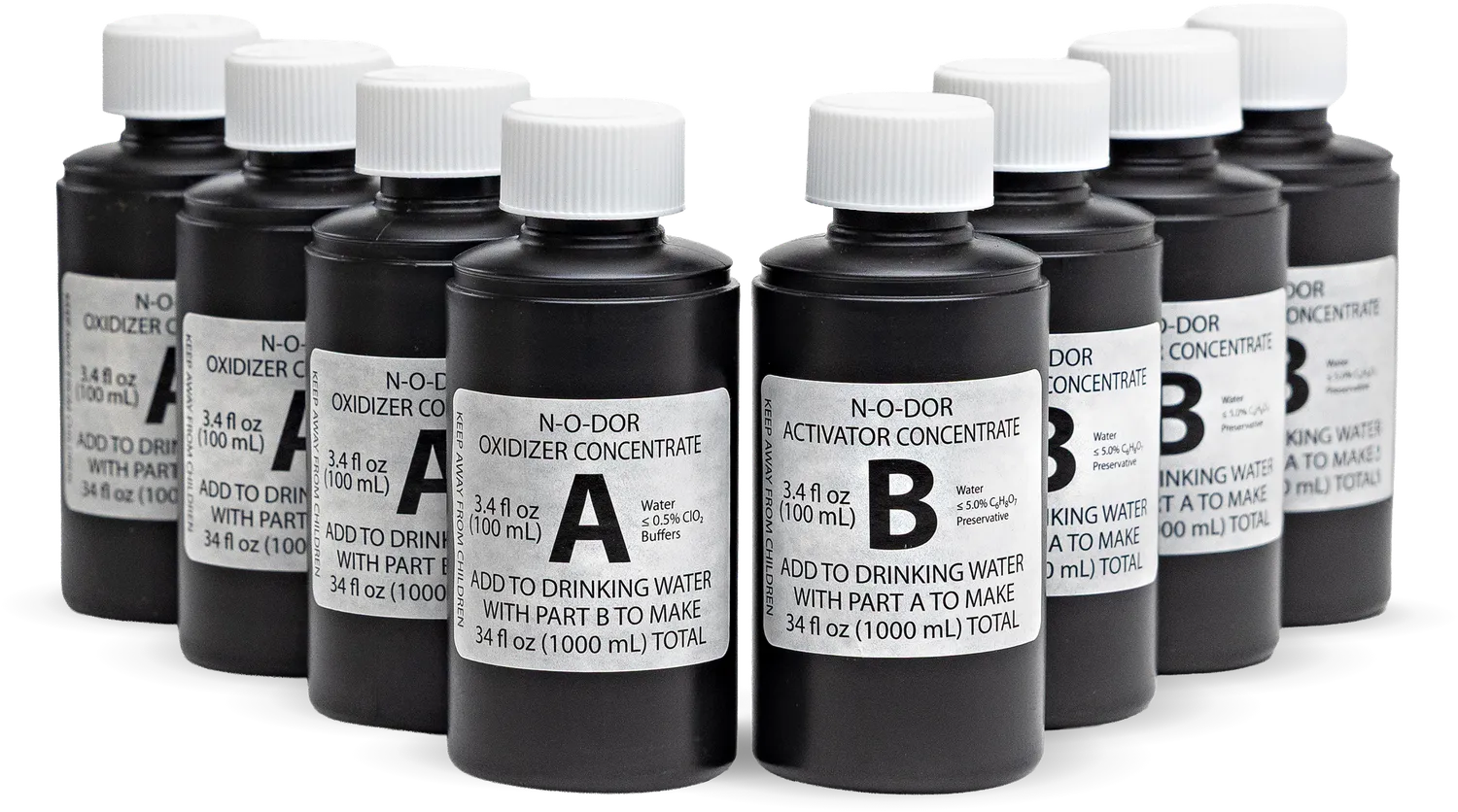 Atsko N-O-DOR Oxidizer Pro Pump Nachfüllset 8 Flaschen geruchlos