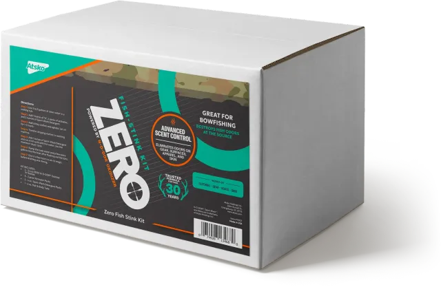 Atsko ZERO Fish Stink Kit Geruchsentferner Set Angeln