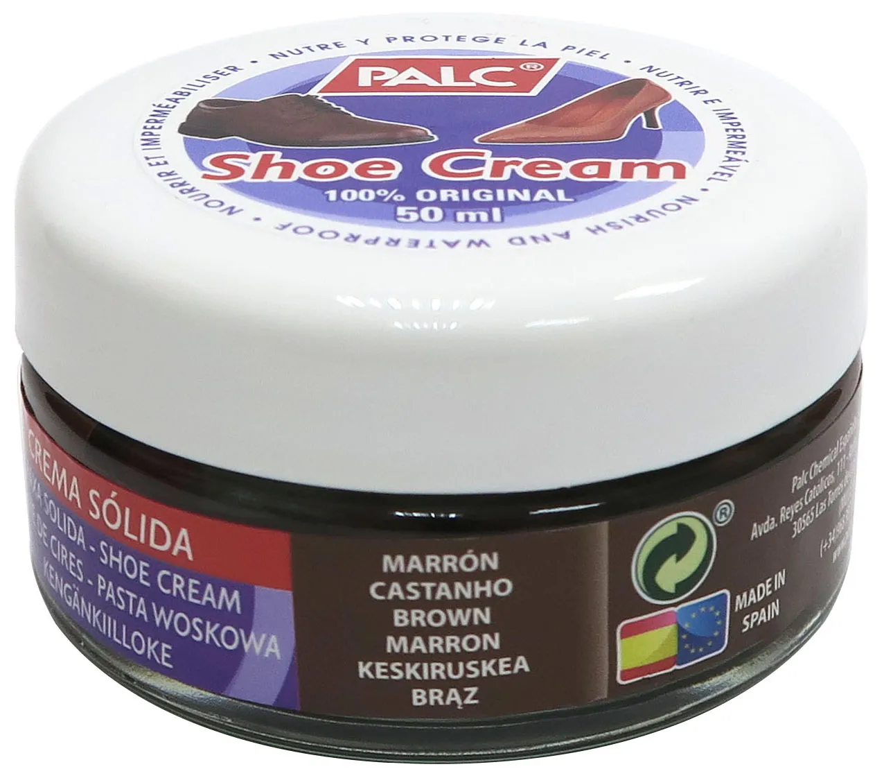 Palc Crema Solida Schuhcreme 50 ml Pflegeglanz