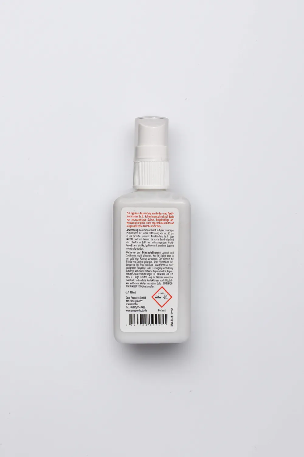 cura corii Shoe Fresh Pflege 100ml Geruchsentferner