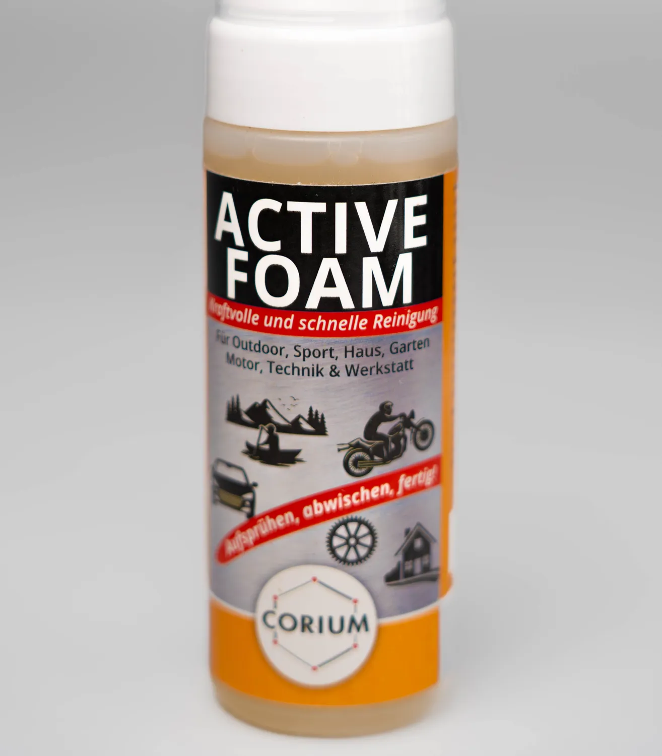 cura corii Active Foam Schaumreiniger 150ml Leder