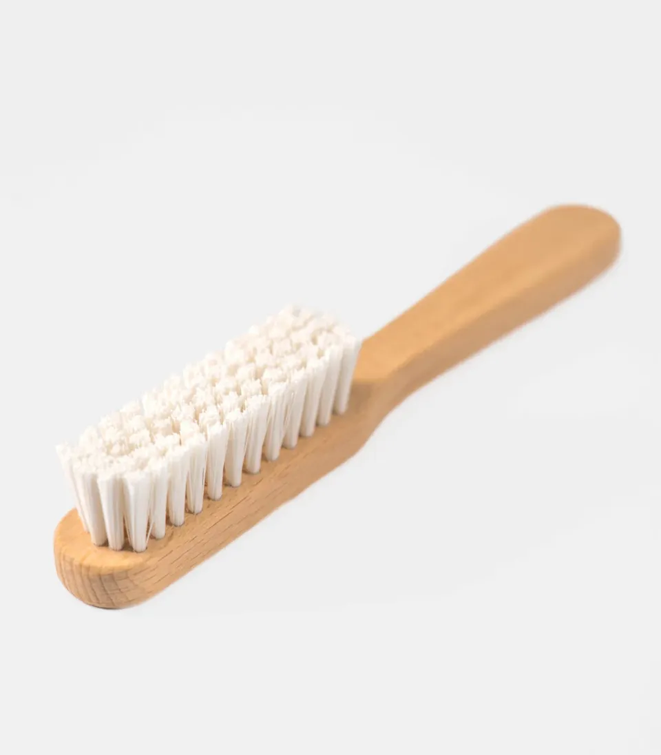cura corii Premium Holzbürste Naturborsten Lederbürste