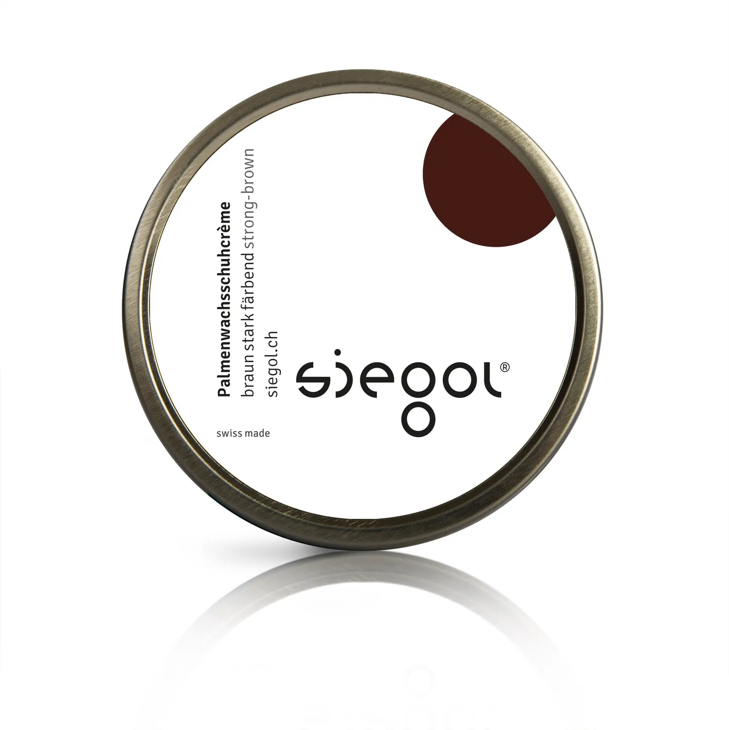 SIEGOL Palmenwachs Schuhcreme schwarz 100 ml Dose