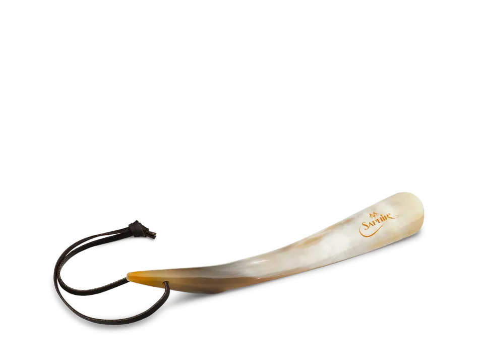 Saphir Schuhanzieher Horn 30 cm handgefertigt