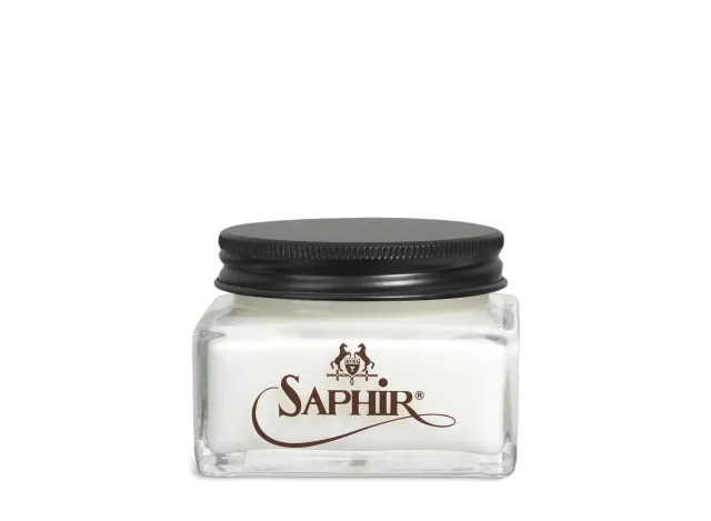 Saphir Creme vegetabil gegerbtes Leder neutral