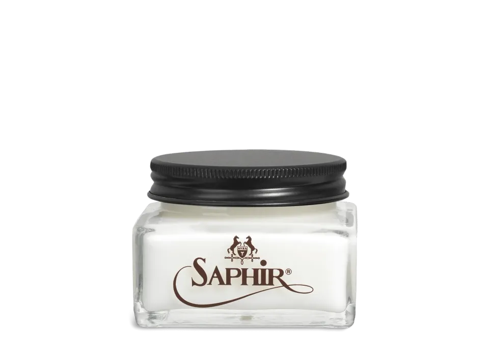 Saphir Creme vegetabil gegerbtes Leder neutral