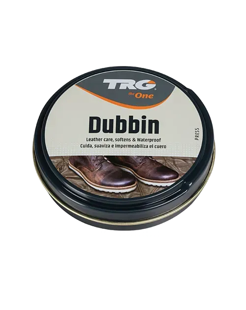 TRG Dubbin Lederfett 125ml farblos gefettetes Leder