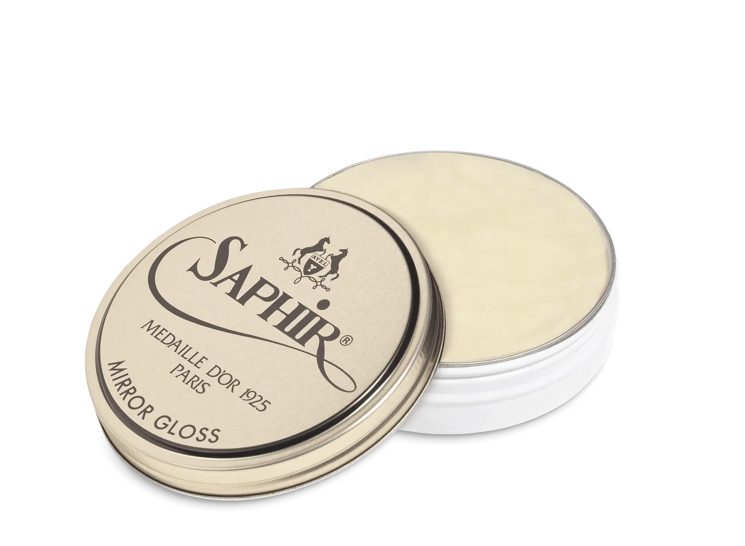 Saphir Mirror Gloss Wachspolitur 01 Black Hochglanz