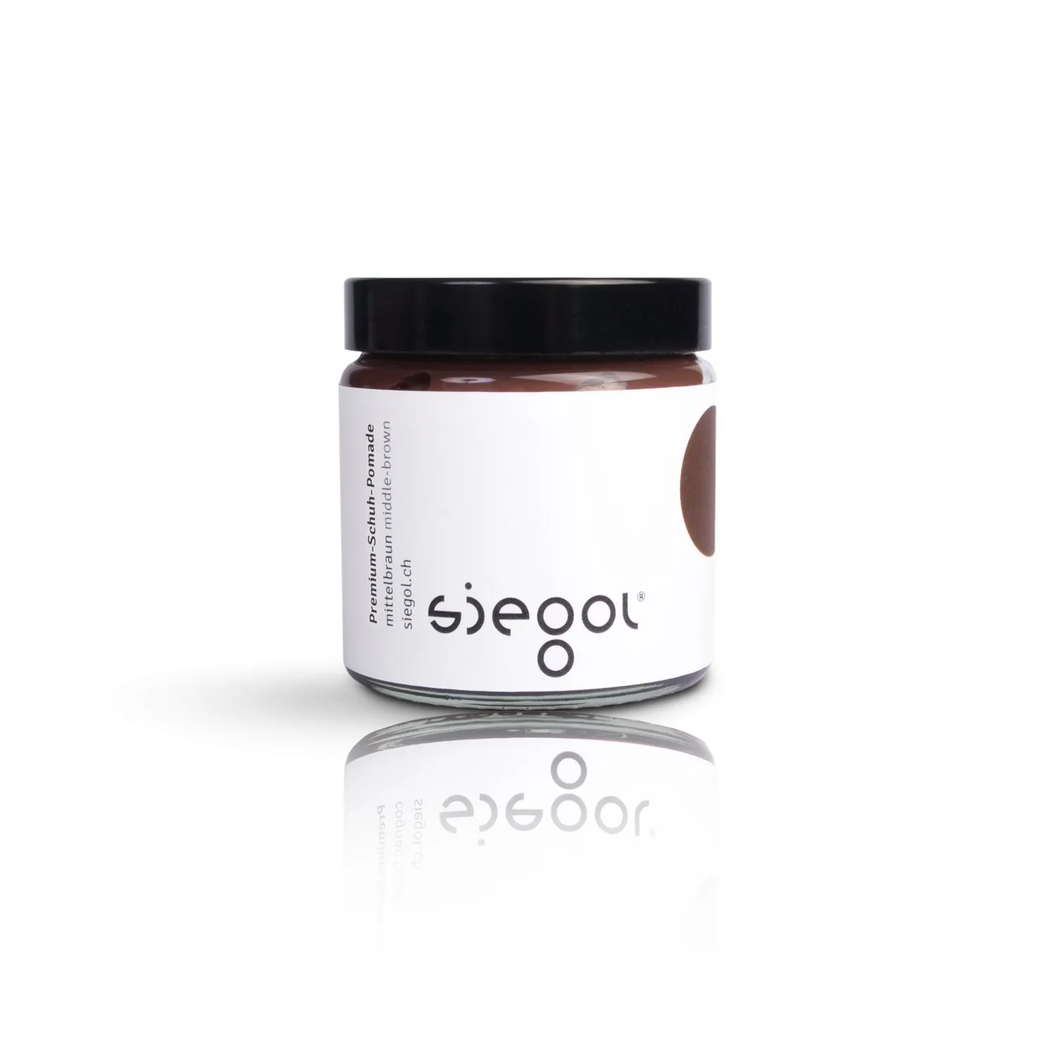 SIEGOL Premium Schuh-Pomade Schuhcreme Schwarz 100 ml
