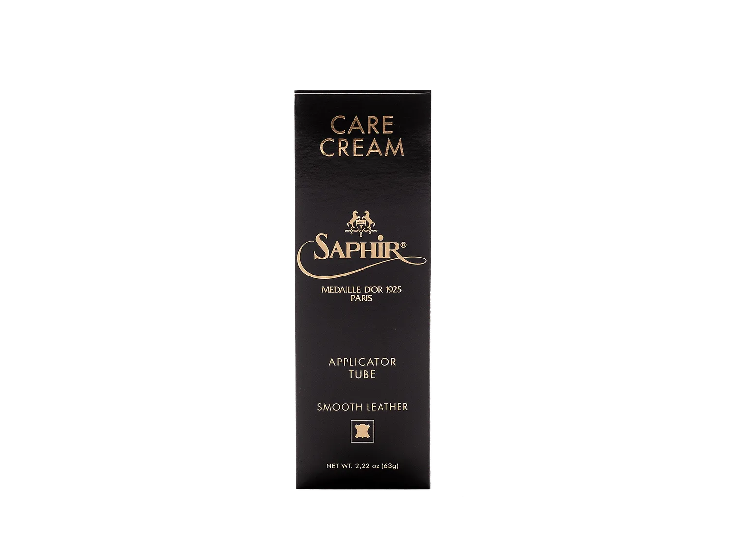 Saphir Creme de Soins Ledercreme Schwarz Bienenwachs