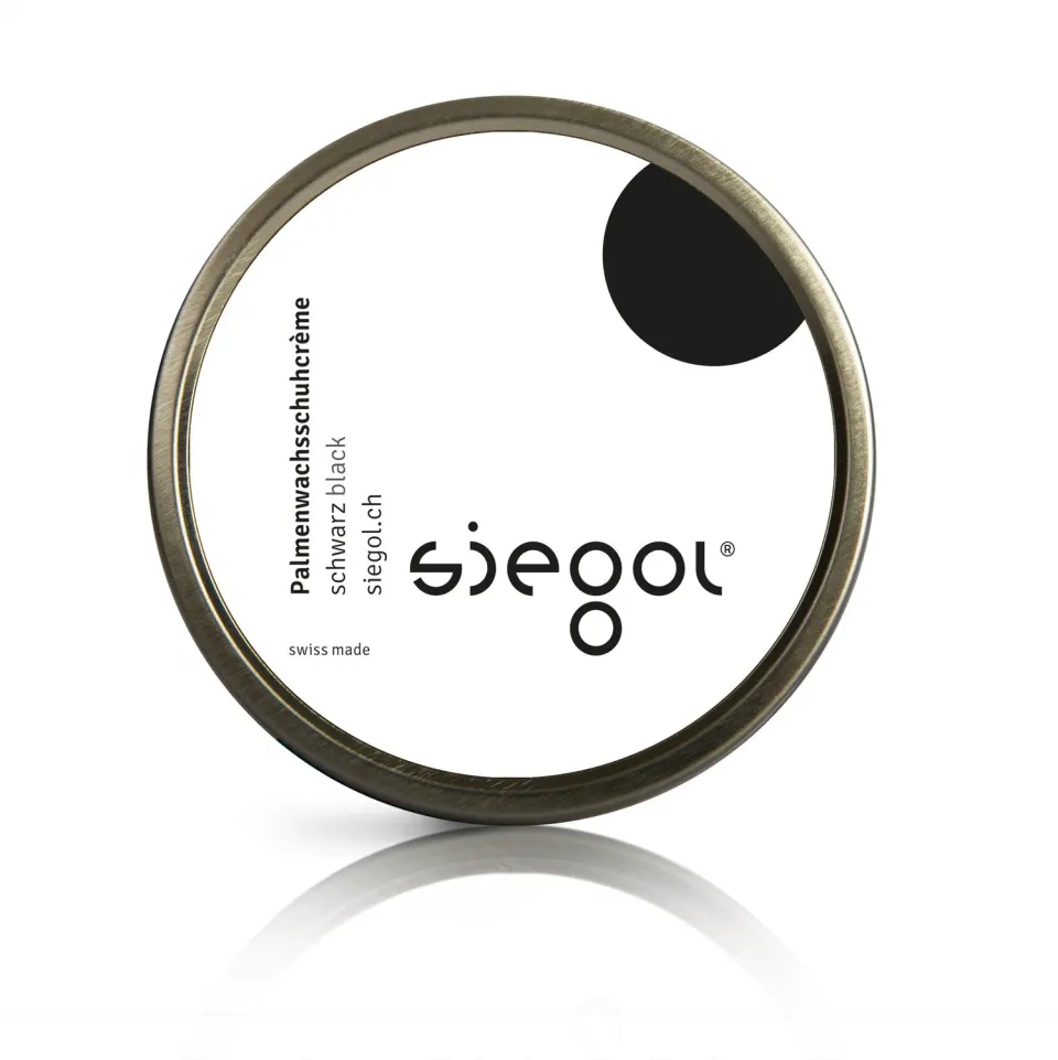 SIEGOL Palmenwachs Schuhcreme schwarz 100 ml Dose
