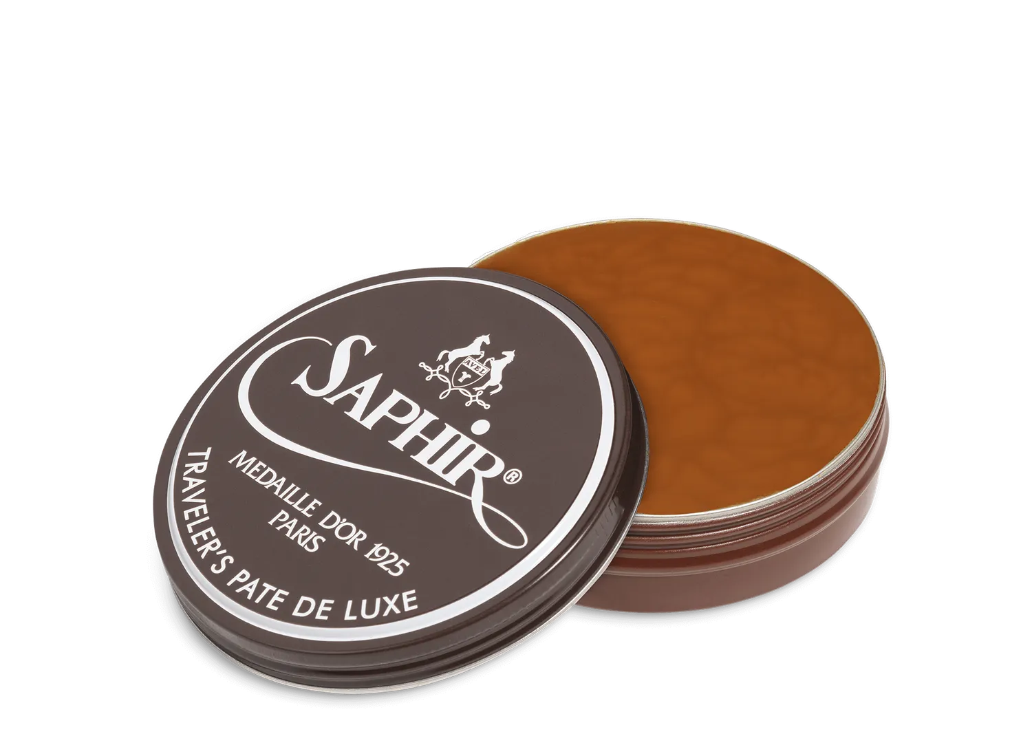 Saphir Traveler's Pate de Luxe Schuhwachs Schwarz
