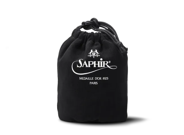 Saphir Reisekit Schuhpflege Set Macadamia Schwarz