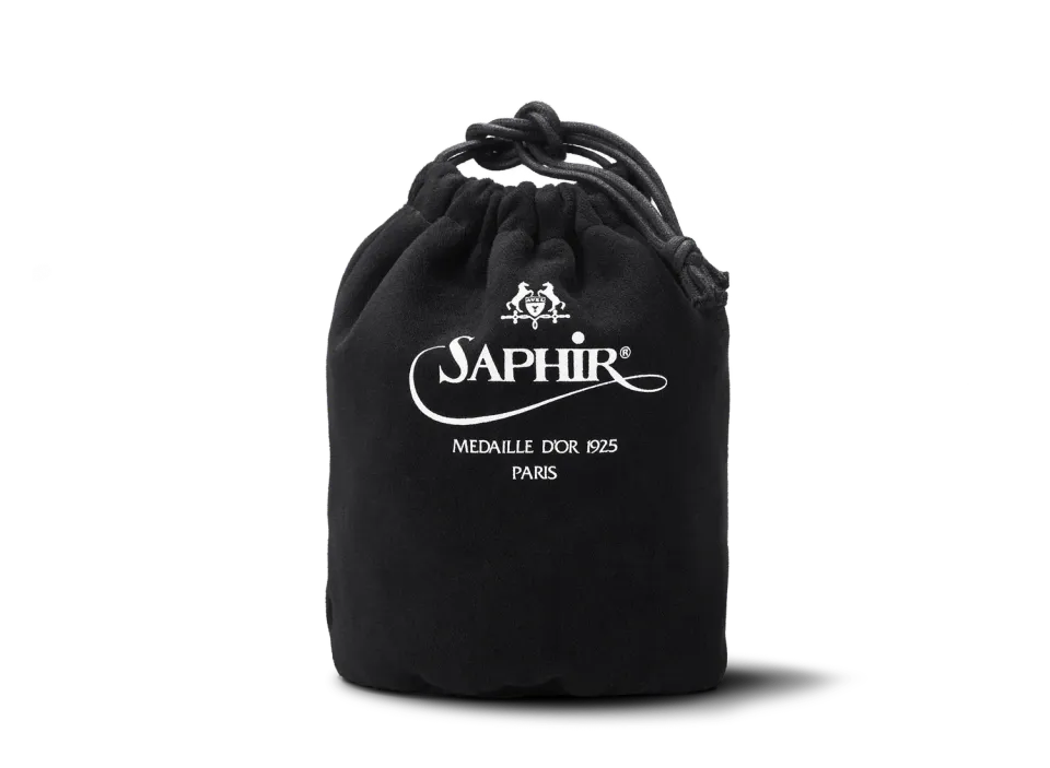 Saphir Reisekit Schuhpflege Set Macadamia Schwarz