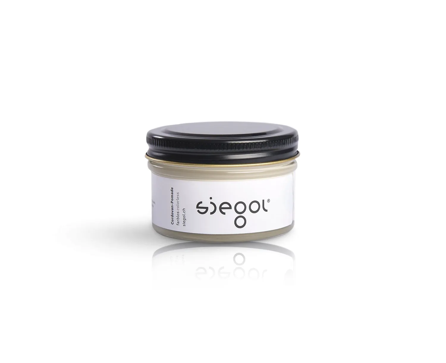 SIEGOL Cordovan-Pomade Schuhcreme schwarz 50 ml