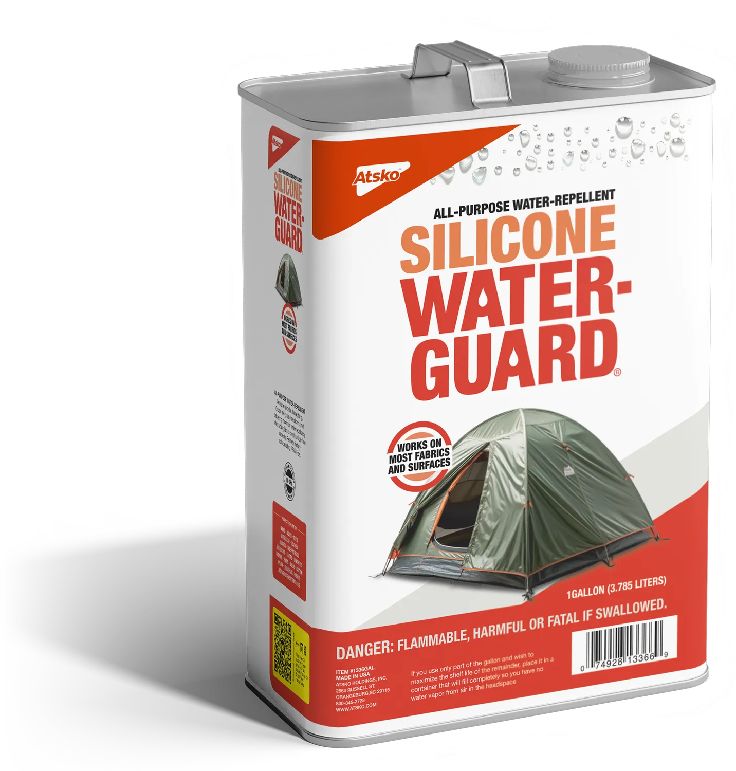 Atsko Silicone Water-Guard Impregnierspray Gallon wasserabweisend