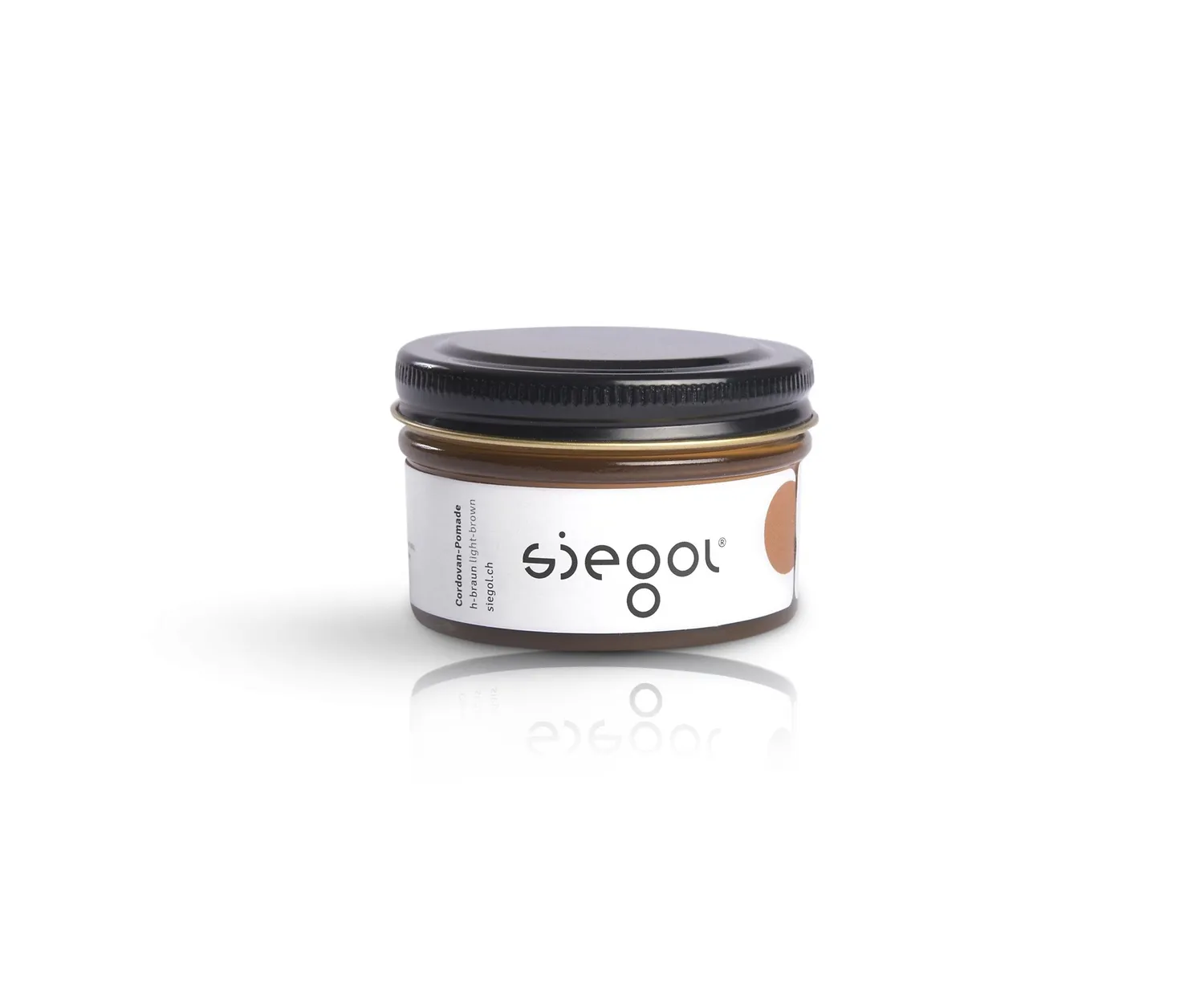 SIEGOL Cordovan-Pomade Schuhcreme schwarz 50 ml