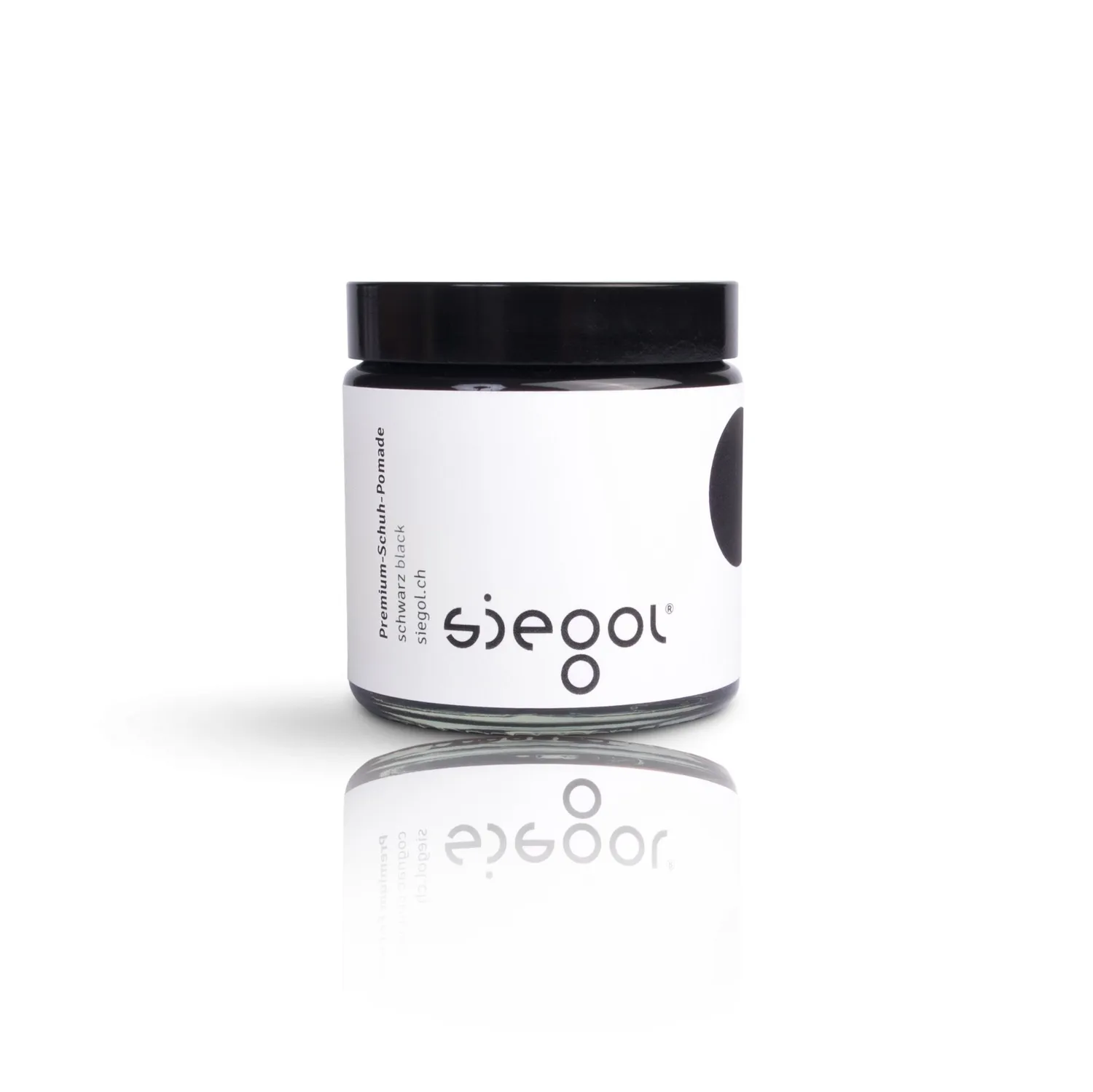 SIEGOL Premium Schuh-Pomade Schuhcreme Schwarz 100 ml