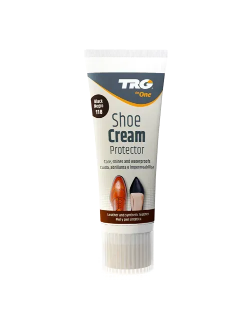 TRG Shoe Cream Protector Schuhcreme 75ml mit Fluor